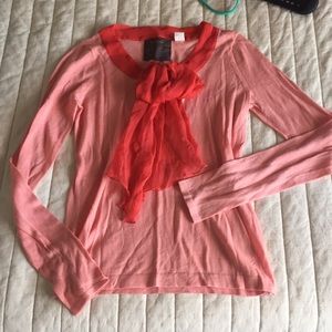 Dressy sweater blouse